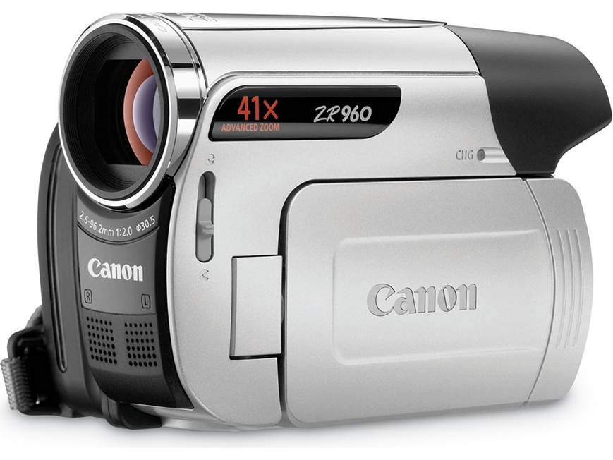Canon ZR960 Mini DV camcorder at Crutchfield