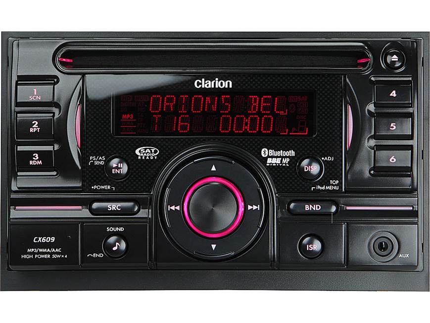 Clarion CX609 CD receiver at Crutchfield