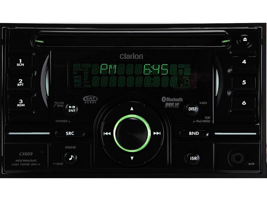 Clarion CX609 CD receiver at Crutchfield
