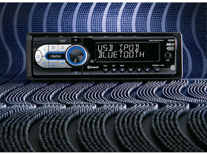 Clarion CZ509 CD receiver at Crutchfield