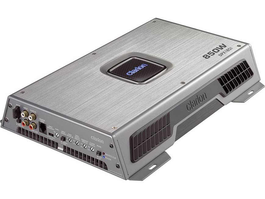 Clarion DPX1851 Mono subwoofer car amplifier — 850 watts x 1 at 2
