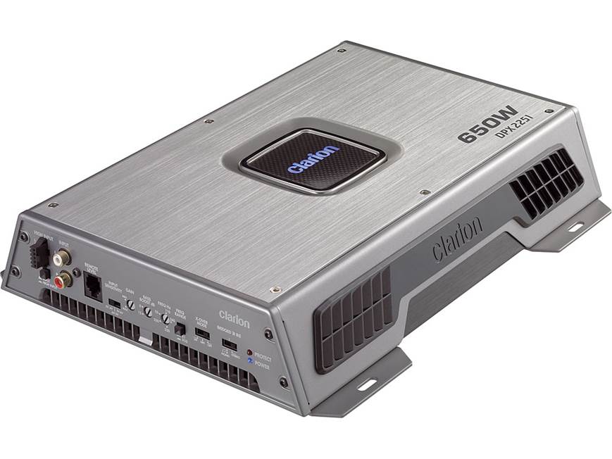 Clarion DPX2251 2-channel car amplifier — 180 watts x 2 at Crutchfield