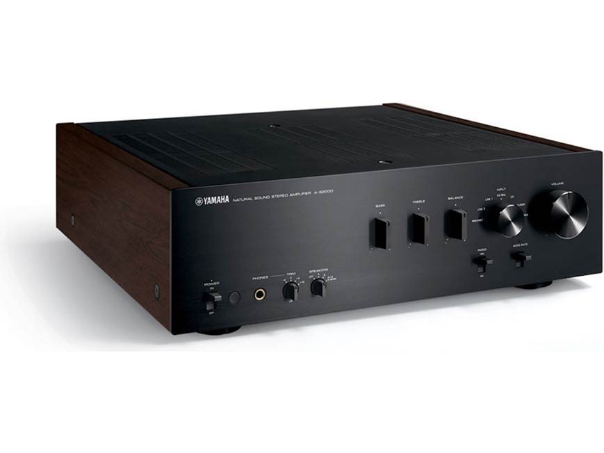 Yamaha A-S2000 (Black) Stereo integrated amplifier (Black) at