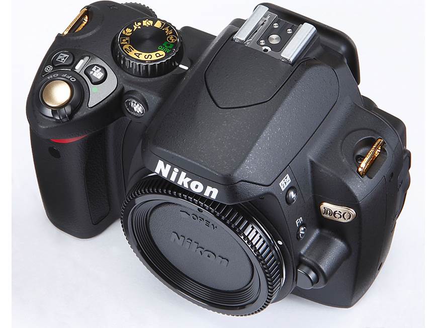 Nikon D60 Black Gold Special Edition (Body only) 10.2-megapixel