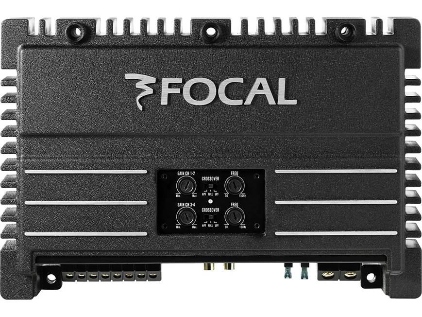 Focal Solid 4 (Black) 4-channel car amplifier — 75 watts RMS Focal Solid 4 (Black) 4-channel car amplifier — 75 watts RMS