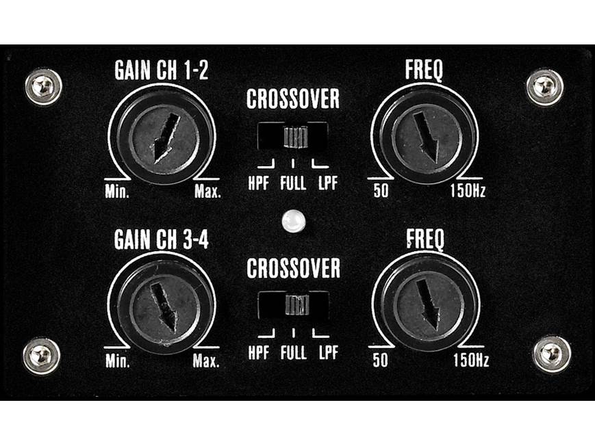 Focal Solid 4 (Black) 4-channel car amplifier — 75 watts RMS x 4