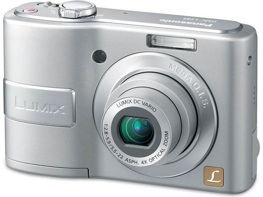 Panasonic Lumix DMC-LS85 8.1-megapixel digital camera with 4X