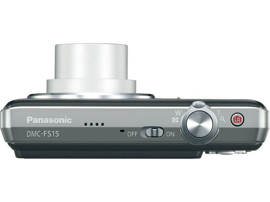 Panasonic Lumix DMC-FS15 (Black) 12.1-megapixel digital camera