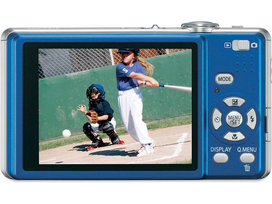 Panasonic Lumix DMC-FS15 (Black) 12.1-megapixel digital camera