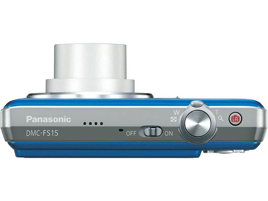 Panasonic Lumix DMC-FS15 (Black) 12.1-megapixel digital camera