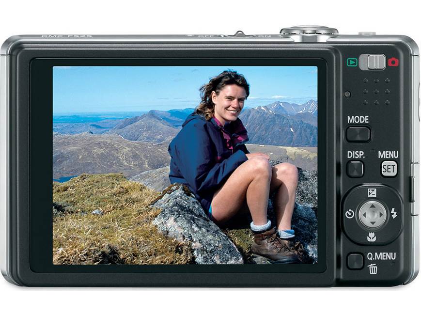 Panasonic Lumix DMC-FS25 (Black) 12.1-megapixel digital camera