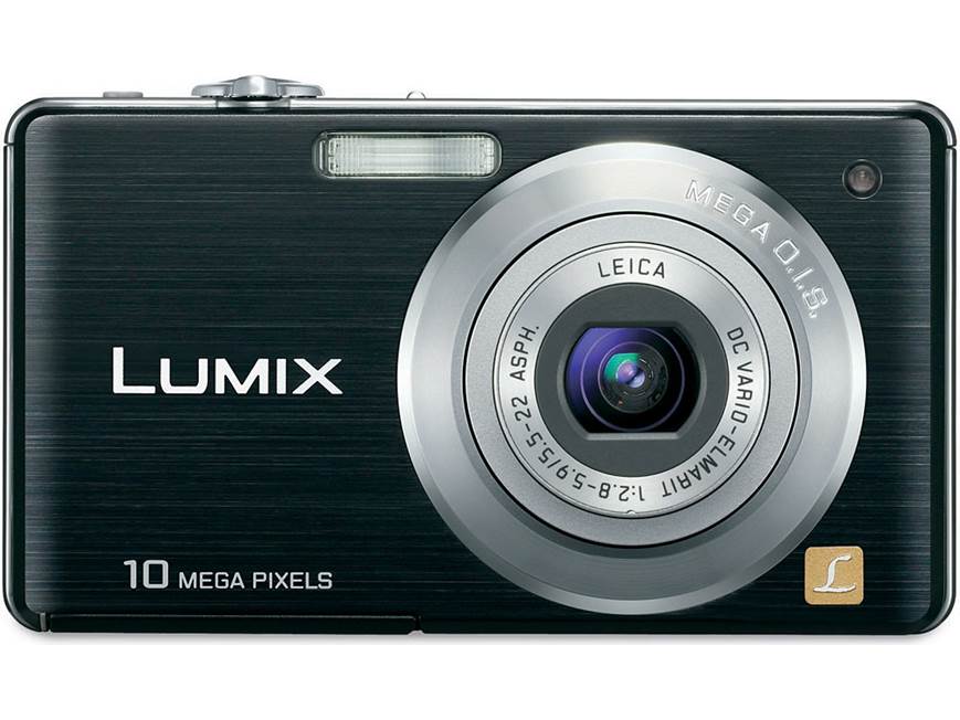 Panasonic Lumix DMC-FS7 (Black) 10.1-megapixel digital camera with
