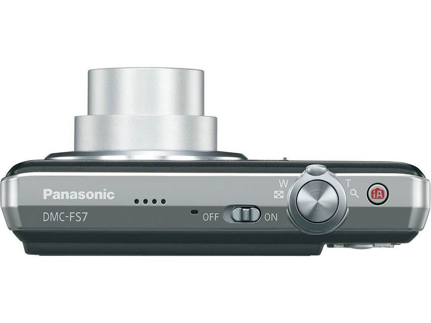 Panasonic Lumix DMC-FS7 (Black) 10.1-megapixel digital camera with