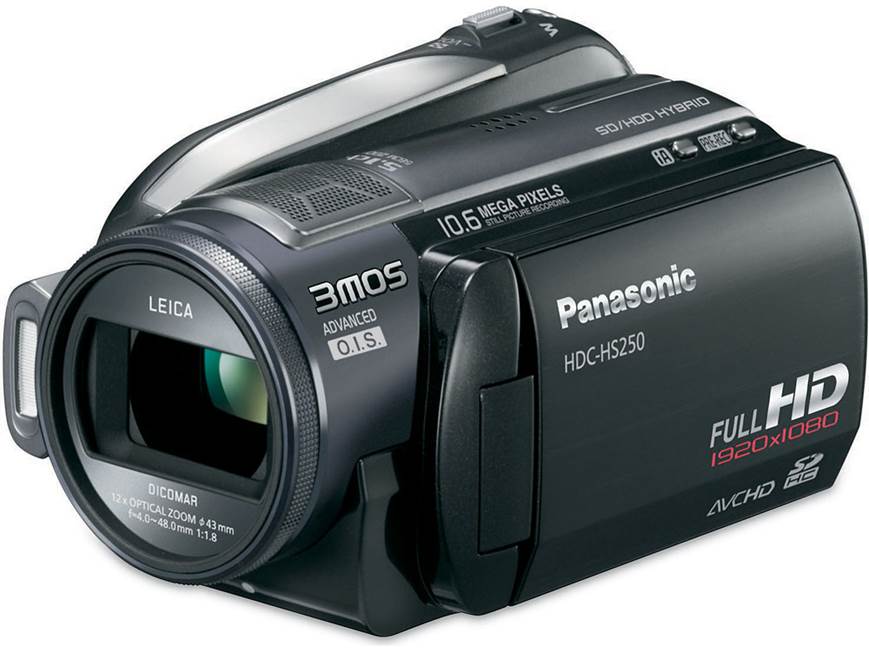 Panasonic HDC-HS250 120GB high-definition hard drive/SD™ memory