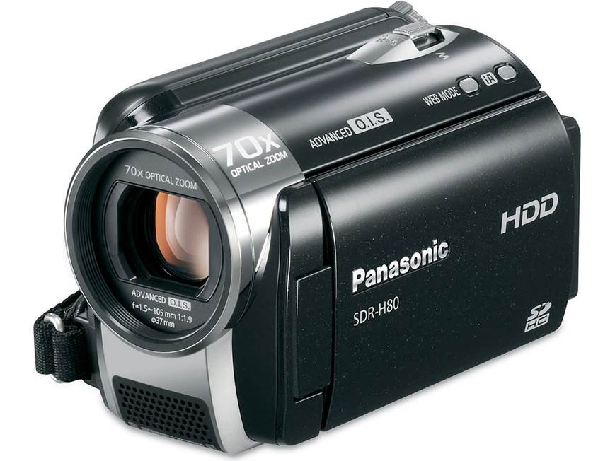 Panasonic SDR-H80 (Black) 60GB hard drive/SD™ memory card