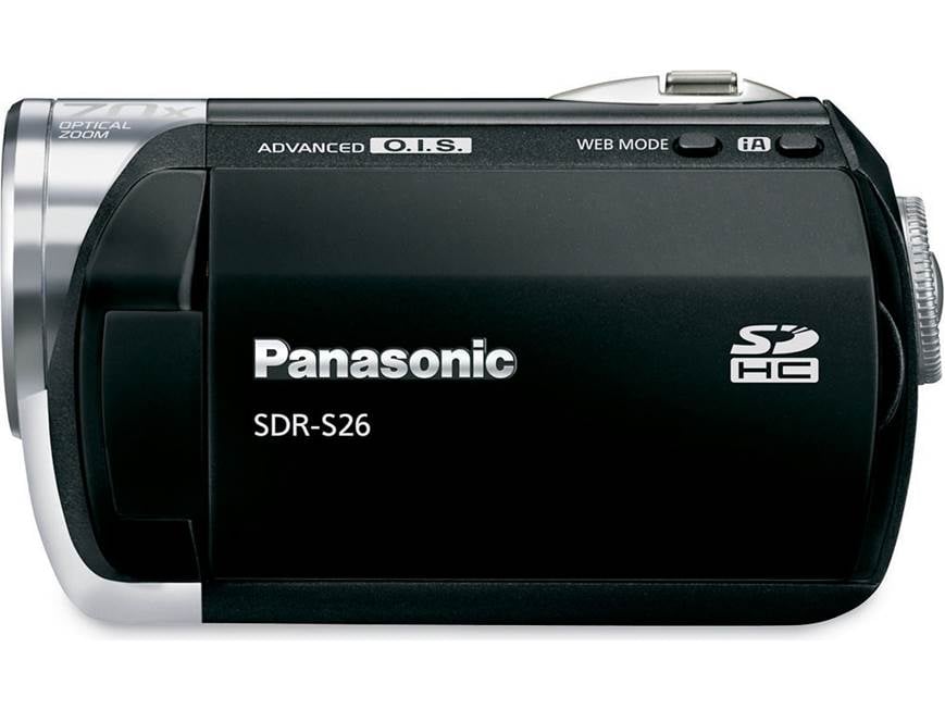 Panasonic SDR-S26 (Black) SD™ memory card camcorder (Black) at