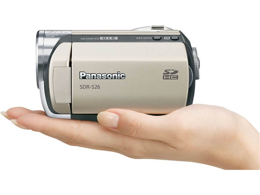 Panasonic SDR-S26 (Black) SD™ memory card camcorder (Black) at