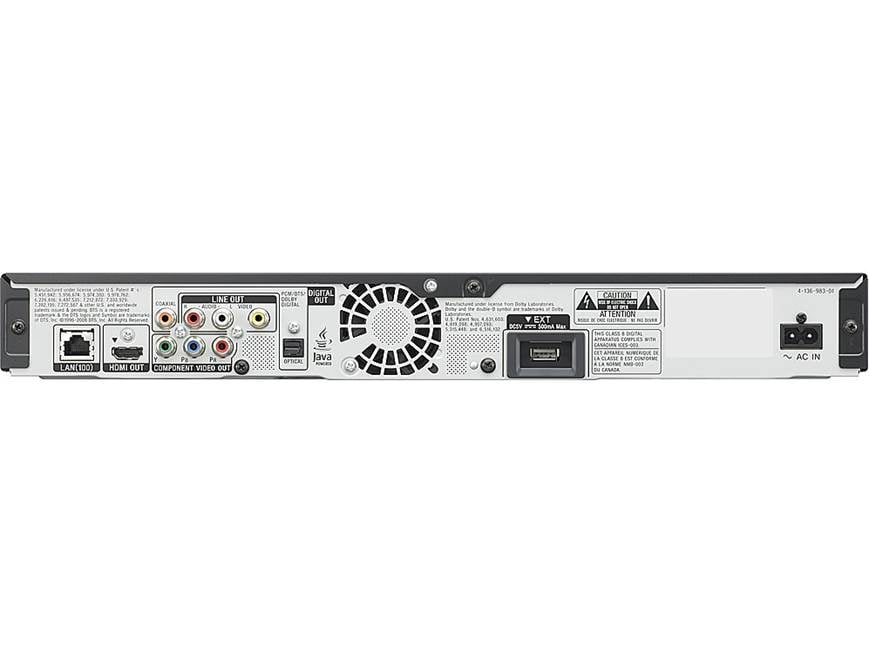 Sony BDP-S360 Blu-ray Disc™ high-definition player at Crutchfield
