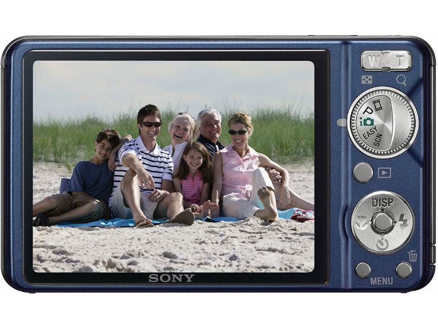 Sony Cyber-shot® DSC-W290 (Blue) 12-megapixel digital camera with