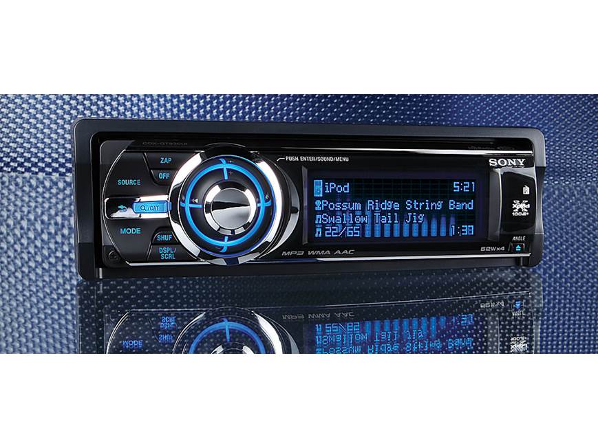 Sony Xplod CDX-GT930UI CD receiver at Crutchfield