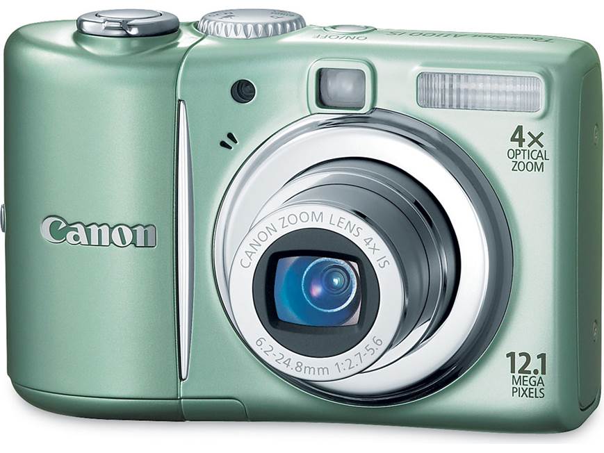 Canon PowerShot A1100 IS (Green) 12.1-megapixel digital camera