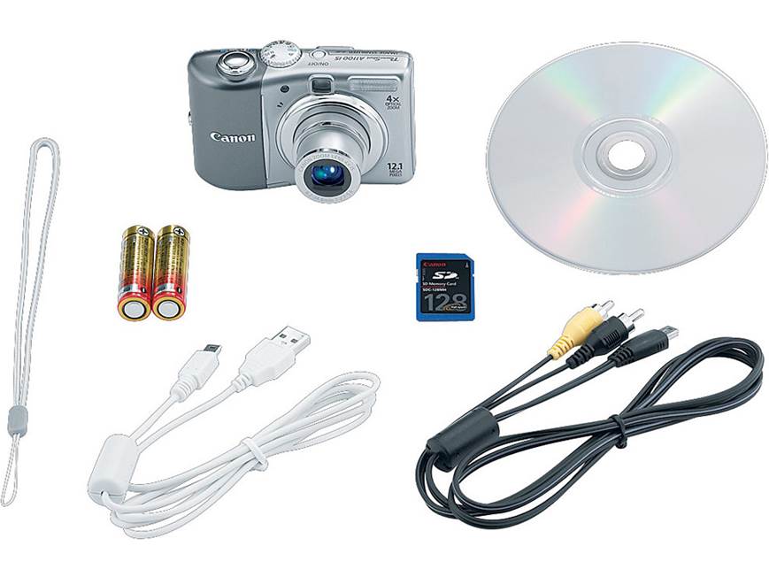 Canon PowerShot A1100 IS (Green) 12.1-megapixel digital camera