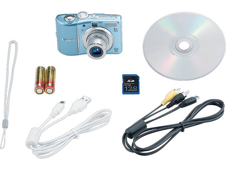 【即時発送】CanonIXYDigital110IS ブルー Canon PowerShot A1100 IS (Blue) 12.1-megapixel digital camera with