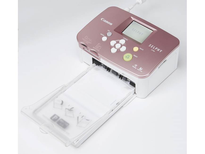 Canon Selphy™ CP760 (Pink) Compact photo printer at Crutchfield