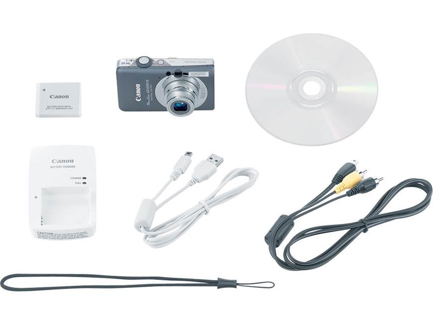 Canon PowerShot SD1200 IS (Dark gray) 10-megapixel digital camera