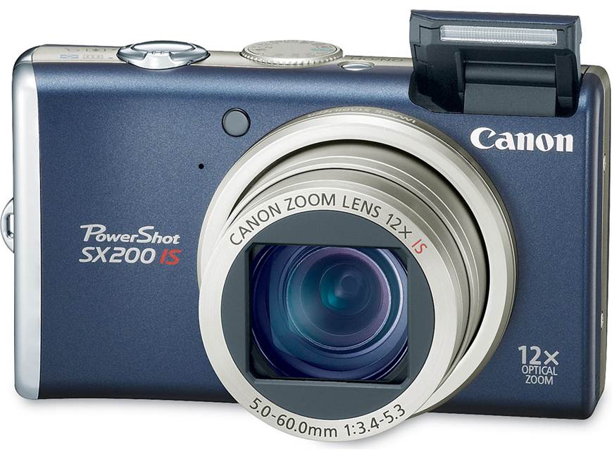 Canon PowerShot SX200 IS (Black) 12.1-megapixel digital camera