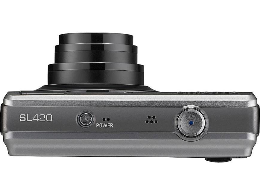 Samsung SL420 (Silver) 10.2-megapixel digital camera with 5X