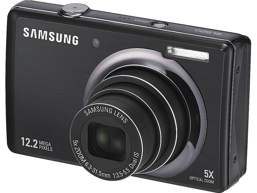 Samsung SL620 (Black) 12.2-megapixel digital camera with 5X