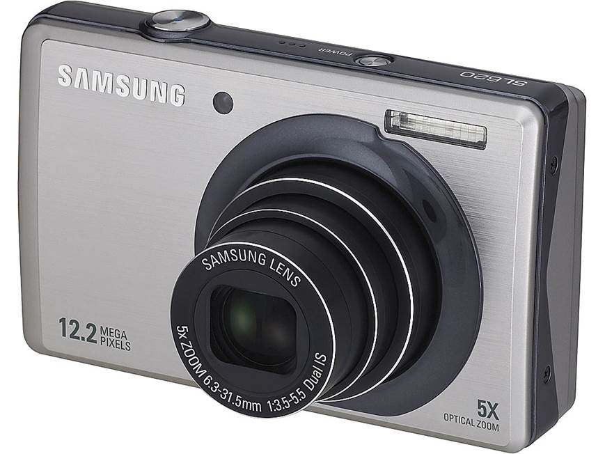 Samsung SL620 (Black) 12.2-megapixel digital camera with 5X