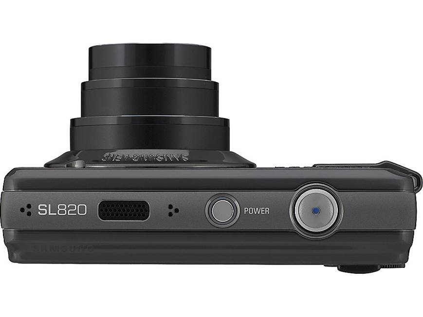 Samsung SL820 (Black) 12.2-megapixel digital camera with 5X