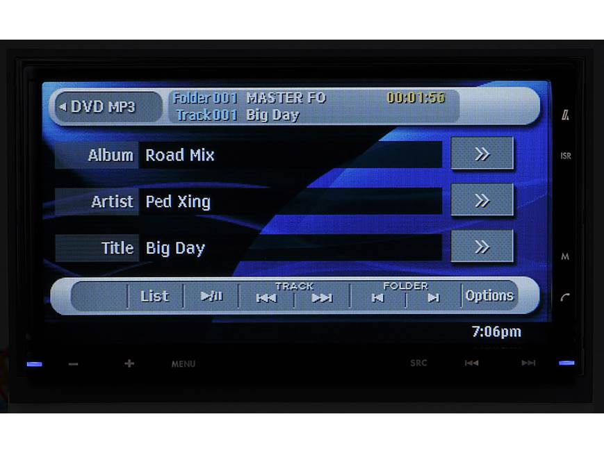 Clarion VX709 DVD receiver at Crutchfield