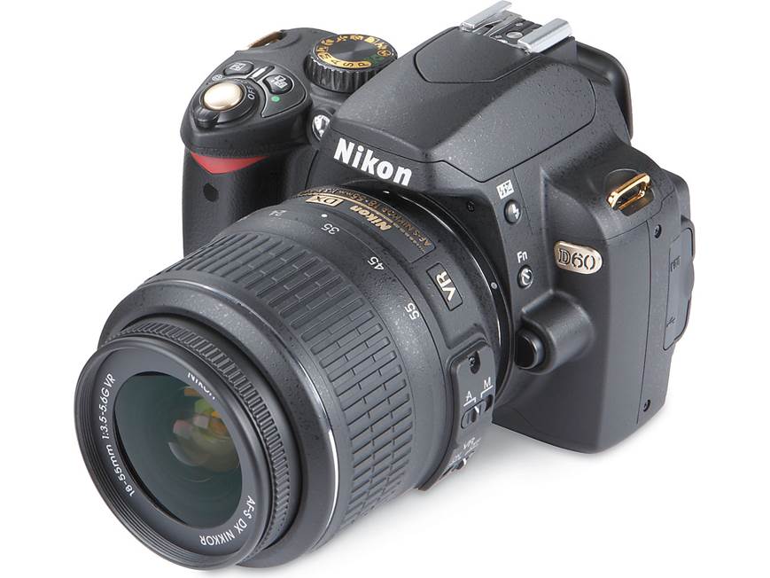 Nikon D60 Black Gold Special Edition Kit 10.2-megapixel digital