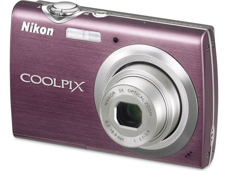 Nikon Coolpix S230 Digital Camera Package Coolpix S230 in plum