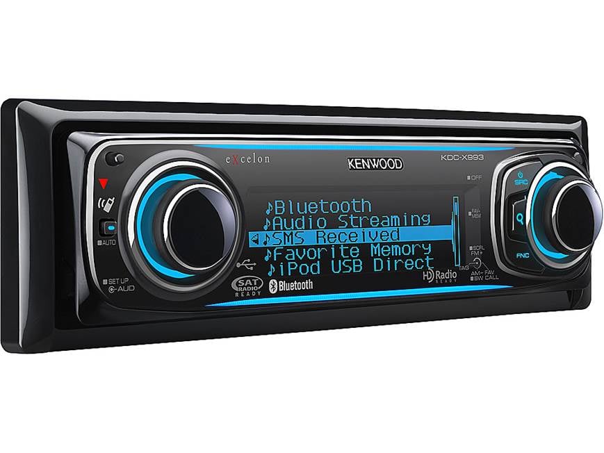 Kenwood Excelon KDC-X993 CD receiver (New Stock) at Crutchfield