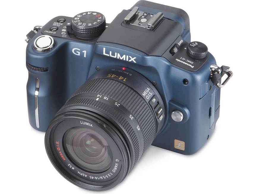 Panasonic Lumix DMC-G1 Kit (Blue) 12.1-megapixel digital camera