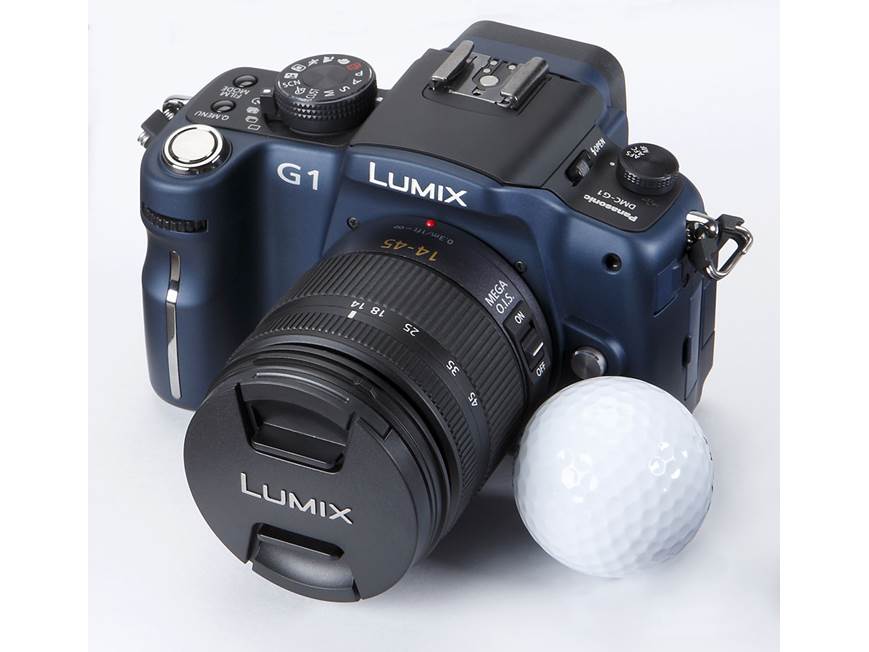 Panasonic Lumix DMC-G1 Kit (Blue) 12.1-megapixel digital camera