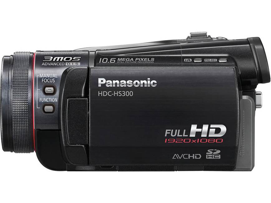 Panasonic HDC-HS300 120GB HD hard drive/SD™ memory card camcorder