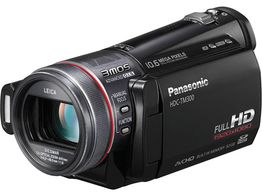 Panasonic HDC-TM300 32GB HD flash memory/SD™ memory card camcorder