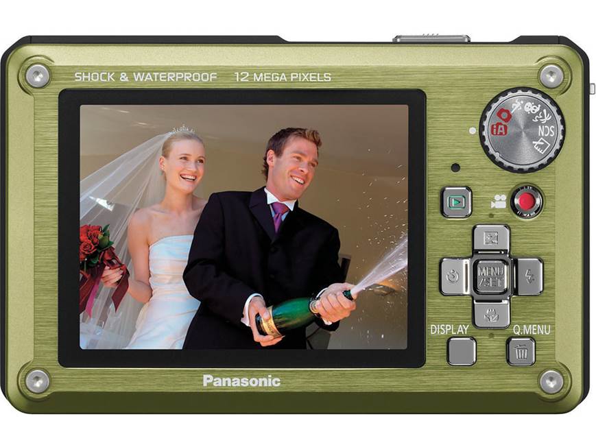 Panasonic Lumix DMC-TS1 (Green) Waterproof 12.1-megapixel digital