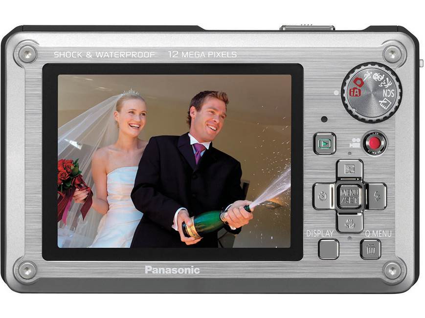 Panasonic Lumix DMC-TS1 (Green) Waterproof 12.1-megapixel digital