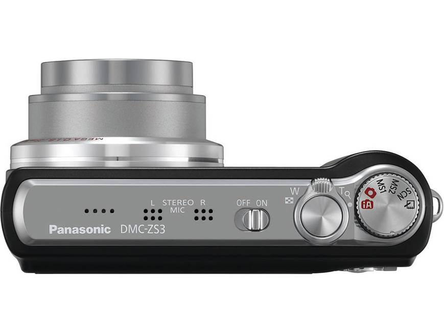 Panasonic Lumix DMC-ZS3 (Black) 10.1-megapixel digital camera with