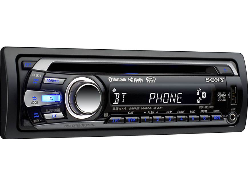 Sony MEX-BT3700 CD receiver at Crutchfield