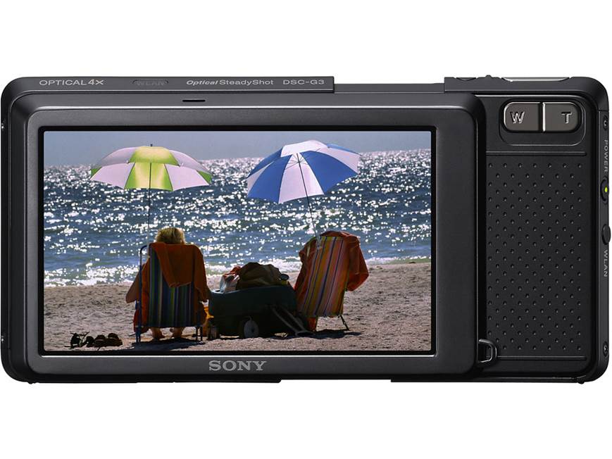 Sony Cyber-shot® DSC-G3 10.1-megapixel Wi-Fi® digital camera with