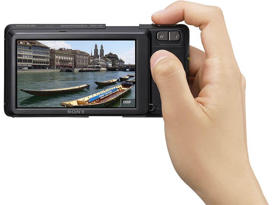 Sony Cyber-shot® DSC-G3 10.1-megapixel Wi-Fi® digital camera with