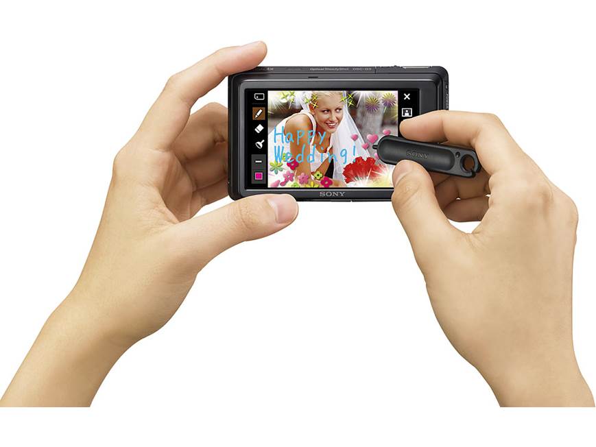 Sony Cyber-shot® DSC-G3 10.1-megapixel Wi-Fi® digital camera with