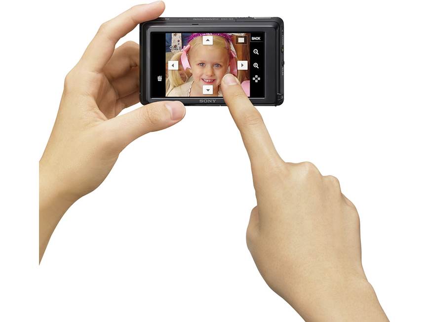 Sony Cyber-shot® DSC-G3 10.1-megapixel Wi-Fi® digital camera with